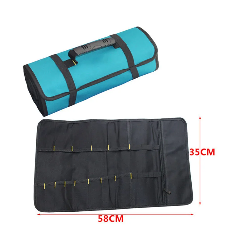 

58x35cm Reels Storage Tools Bag Multifunction Utility Bag Electrical Package Oxford Canvas Waterproof With Carrying Handles