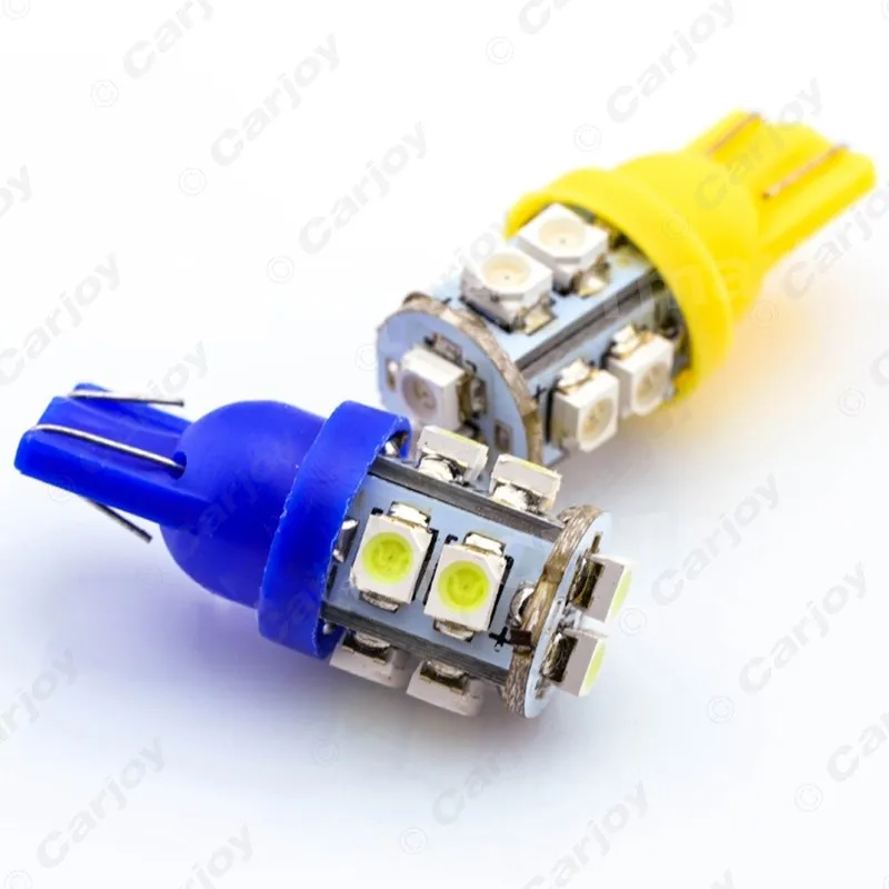LEEWA 5 шт. яркий T10 клин 168 194 W5W Автомобильные светодиодные лампы 1210 10SMD 12 в 7 цветов