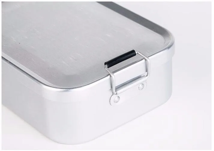 Outdoor Lunch Box Camping Cookware Set Picnic Pot Dinner Cooking Cooker Mess Tin Aluminum | Спорт и развлечения