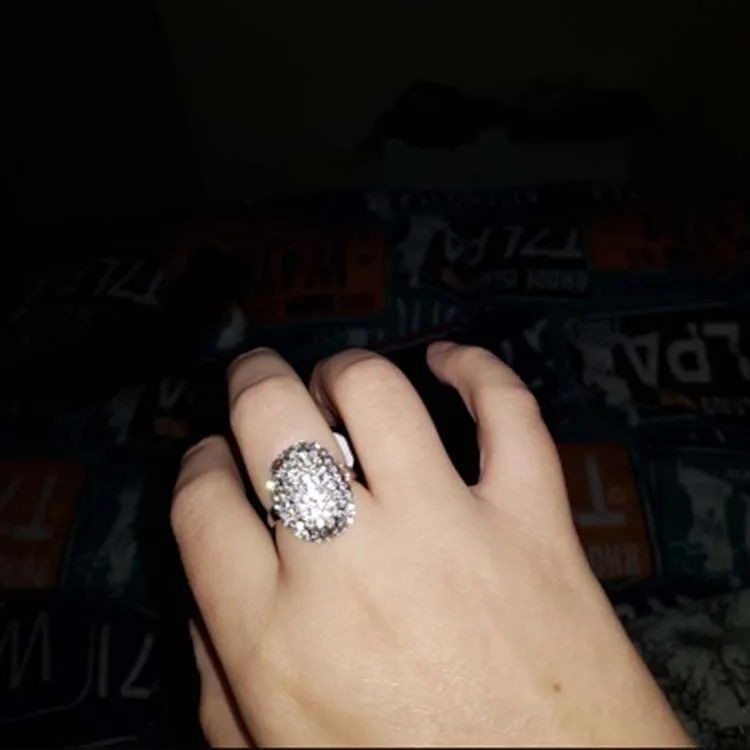 Женские обручальные кольца Twilight Bella модные блестящие серебряного цвета с