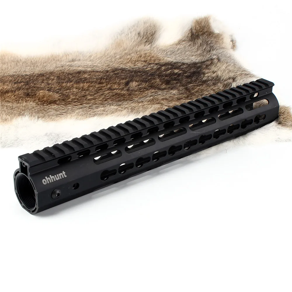 Ohhunt Тактический NSR 12 &quotFree Float KeyMod Handguard страйкбольный AR 15 AR15 M16 M4 Rail Mount Top System Picatinny
