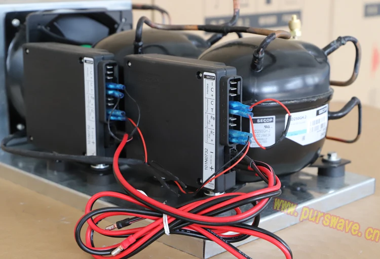 BD250GH2C PURSWAVE DC компрессор компрессорно-конденсаторный блок для 48V холодильник и кондиционер