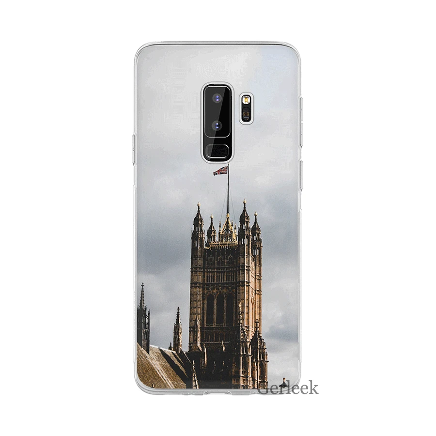 Desxz Британский чехол с флагом для Samsung Galaxy A3 A5 A6 A7 A8 A9 A10 A30 A40 A50 A70 защитный