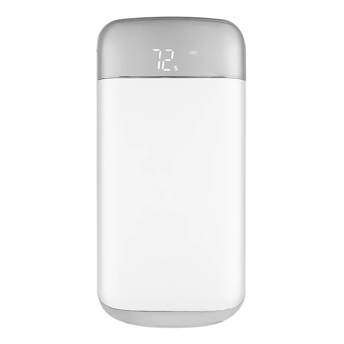 White 12000 мАч Внешний аккумулятор для iPhone, Android, Xiaomi, портативный мобильный внешний аккумулятор, внешние аккумуляторы, двойной USB зарядка, повербанк, батарея - Цвет: White