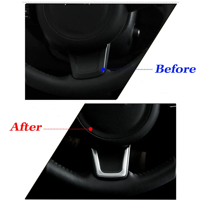 Steering Wheel U Strip Decorative Frame Cover Trim for Jaguar XE X760/XF X260/ F-PACE X761 2016-2018 Car Interior Accessories | Автомобили