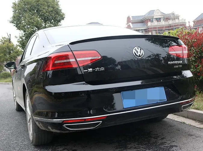 Спойлер для Passat B8 2017 2018 новый дизайн спойлер из АБС пластика заднего крыла