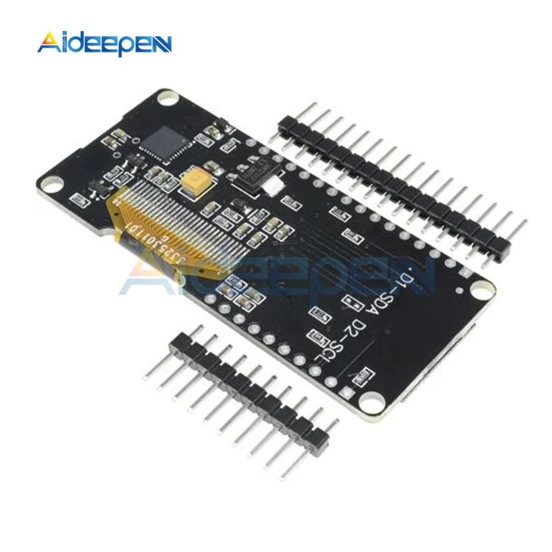 0,96 дюймов OLED цифровой ESP32 ESP-12F wifi Bluetooth макетная плата ESP8266 ESP12F CP2102 модуль для Arduino комплект белый/черный