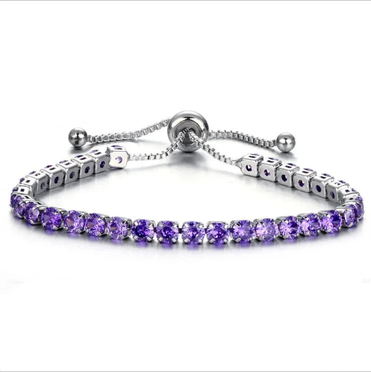 Sale 10 Color Fashion jewelry Push-pull bracelet crystal heart charm Crystals from Austrian for women's gift | Украшения и