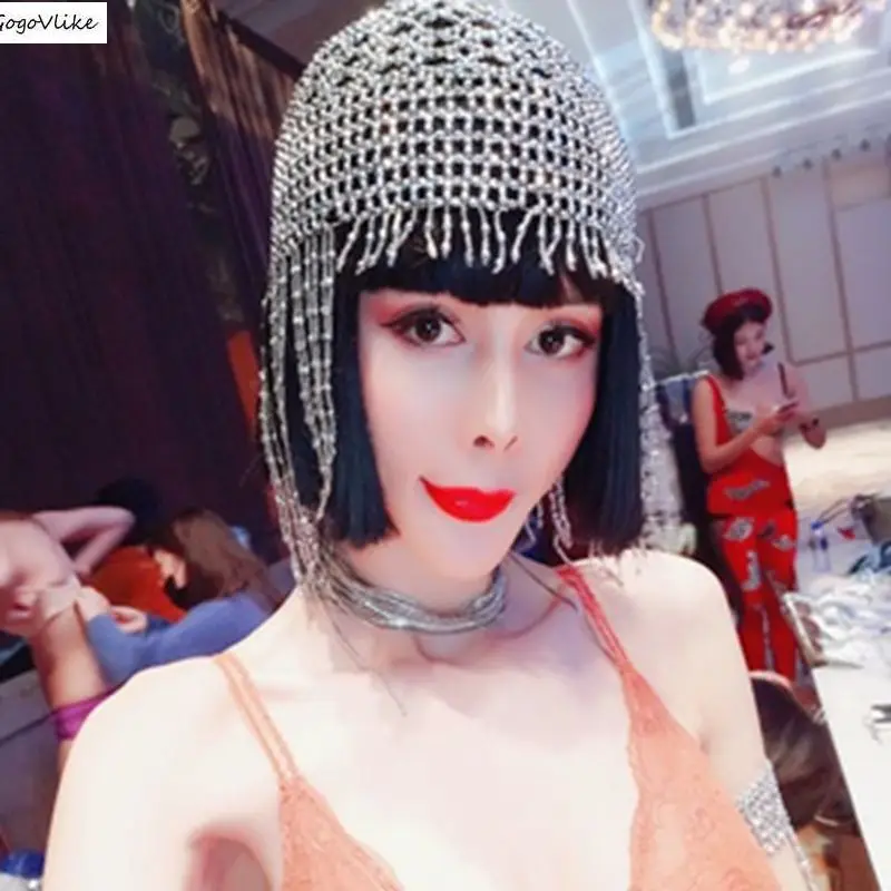 Креативная шляпа с вырезами новинка 2019 женские шляпы федерея для бара певицы