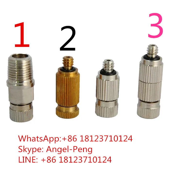 High quality Humidify system fog nozzle anti-drip mist metal | Дом и сад