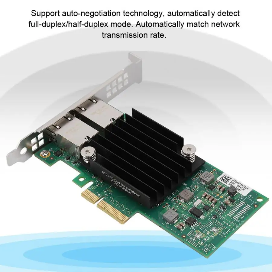 2 Порты и разъёмы Gigabit LAN карта сетевого адаптера сетевая для intel X550 T2 PCI E X4 10 Гбит/с