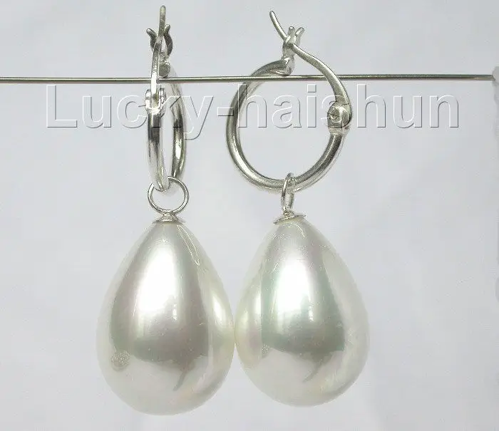 Серьги подвески с жемчугом серебро 925 пробы 12 16 мм|earrings silver|shell pearl earringspearl earrings |