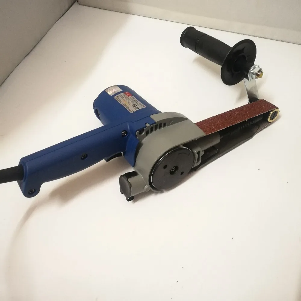 220V 550W 30*533 мм переменной Скорость ленточно-шлифовальный станок полировщик шлифовальный станок шлифовальная машина с 10 шт. ремень