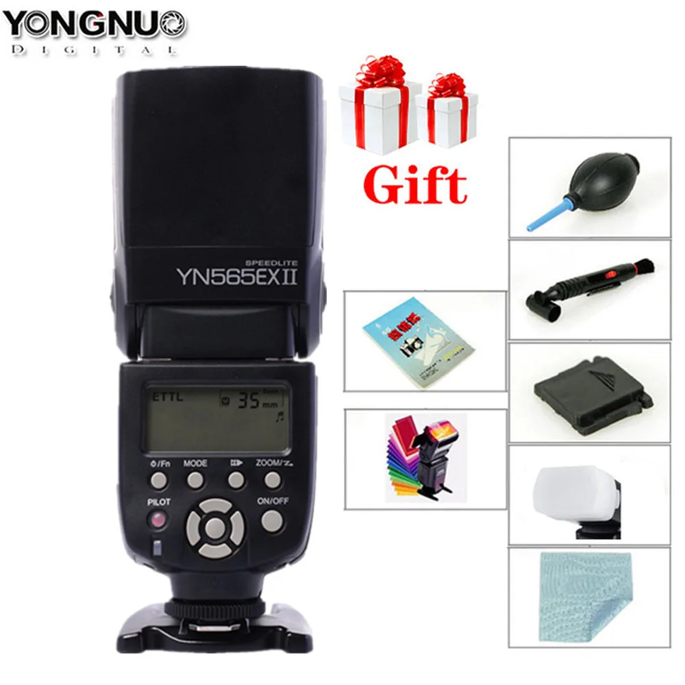 Yongnuo YN 565EX II Speedlite YN565EX для Canon 6d 60d 5d mark iii 550d 1100d 650d 600d 700d 5d2 Беспроводная Вспышка