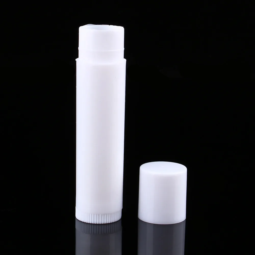 

brand new 100pcs/lot empty lipsticks lip balm tube container black lipstick container tubes abs transparent makeup bottles 5ml