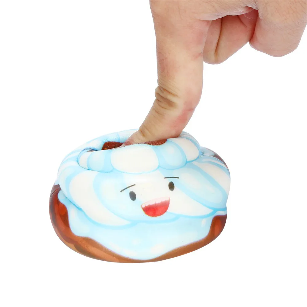 Squeeze soft Squishies Kawaii крем торт Poo медленно поднимающийся крем ароматический снятие стресса забавная игрушка в подарок Z0328