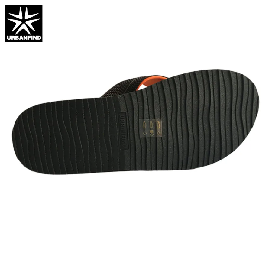 URBANFIND/летние мужские тапочки; Вьетнамки; размеры 41-46; мужские домашние тапочки в клетку; повседневная обувь