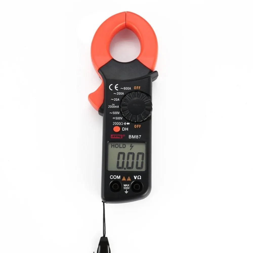 SZBJ BM87/BM88 Цифровой DC/AC клещи портативный мультиметр Вольт Ампер Ом диодный тестер