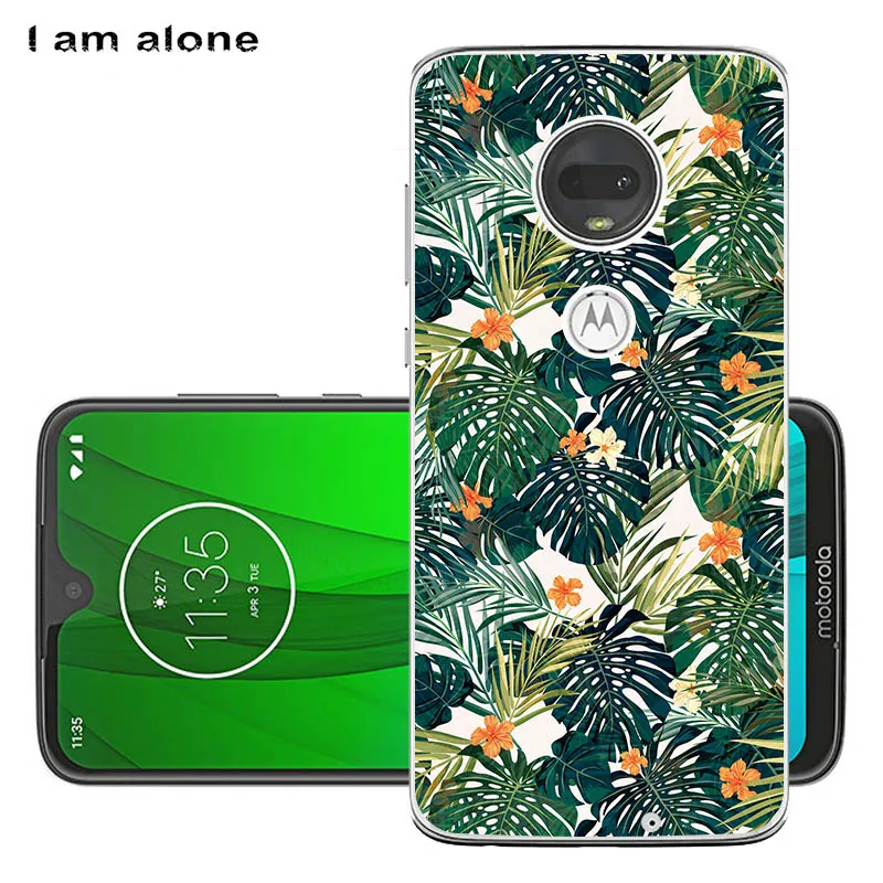 Чехлы для телефонов I am alone для Motorola Moto G7 G7 Play G7 power Solf из ТПУ, модные милые Чехлы для Moto G7 - Цвет: Solf TPU HH31