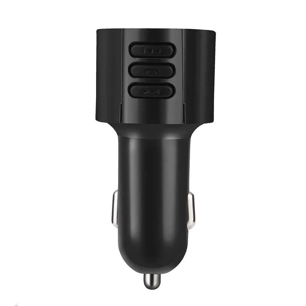 Fm-передатчик Aux модулятор Bluetooth Handsfree автомобильный комплект автомобильный аудио mp3-плеер с 3.4A Быстрая зарядка двойной USB Автомобильное зарядное устройство