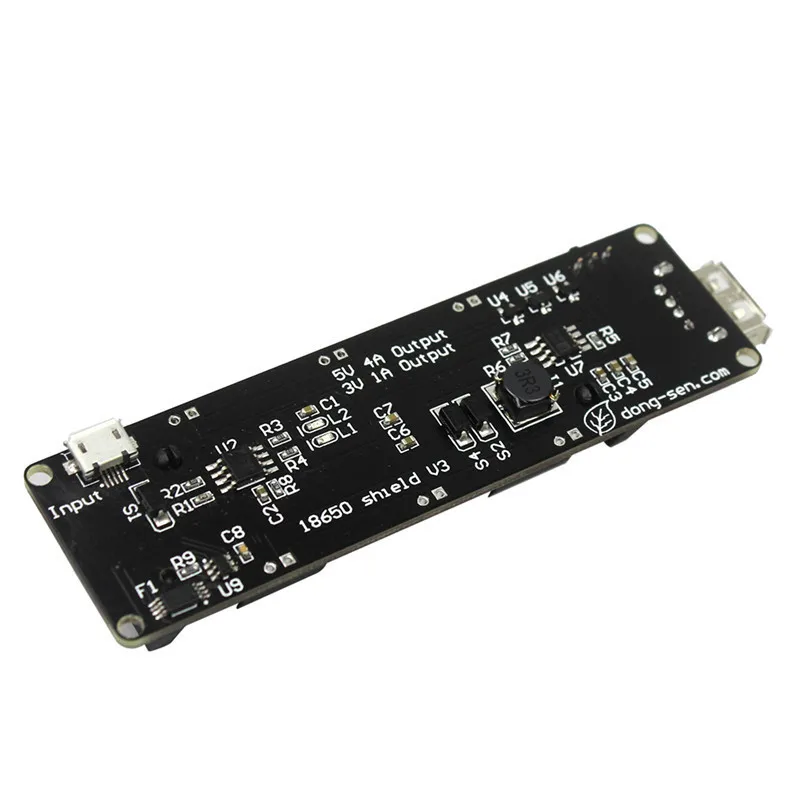 1 шт. плата для разработки питания 18650 Защита аккумулятора V3 Raspberry Pi arduino Diy