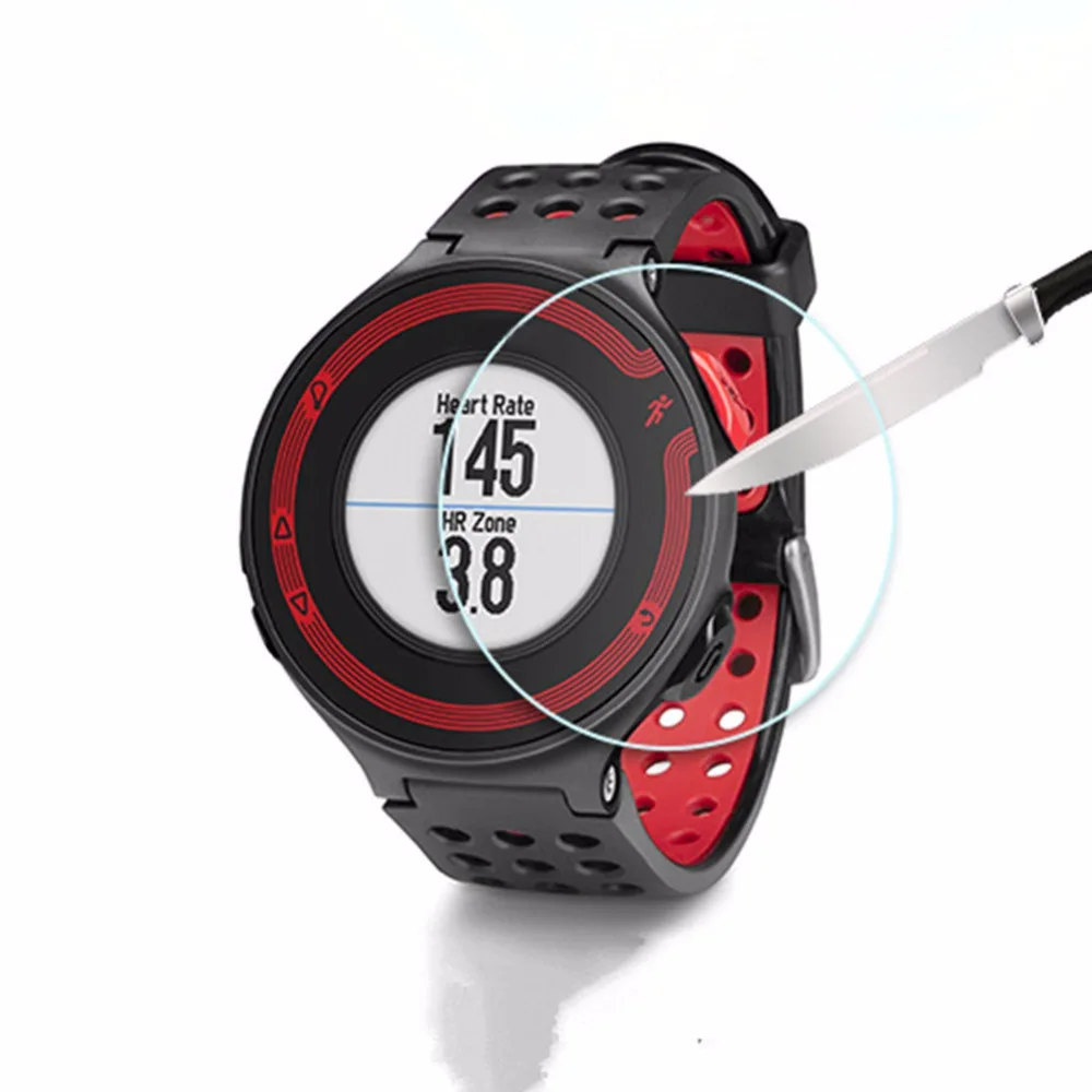 PCTC 9 H прозрачные закаленное Стекло Smartwatch Экран Защитные пленки для Garmin Forerunner 225/235