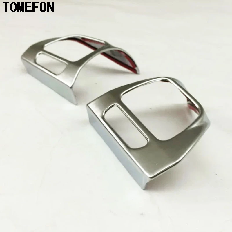 Хромированный декоративный чехол на руль TOMEFON из АБС пластика для VW MK6 Golf 6 Polo Passat B6