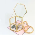 Контейнер для хранения ювелирных изделий, прозрачный стеклянный контейнер для хранения ювелирных изделий