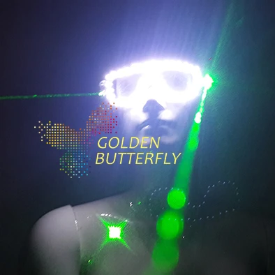 

LED Glasses Luminous Glasses Gift LED Fashion Glasses laser Event Party Supplies Party Accessories LED Glasses
