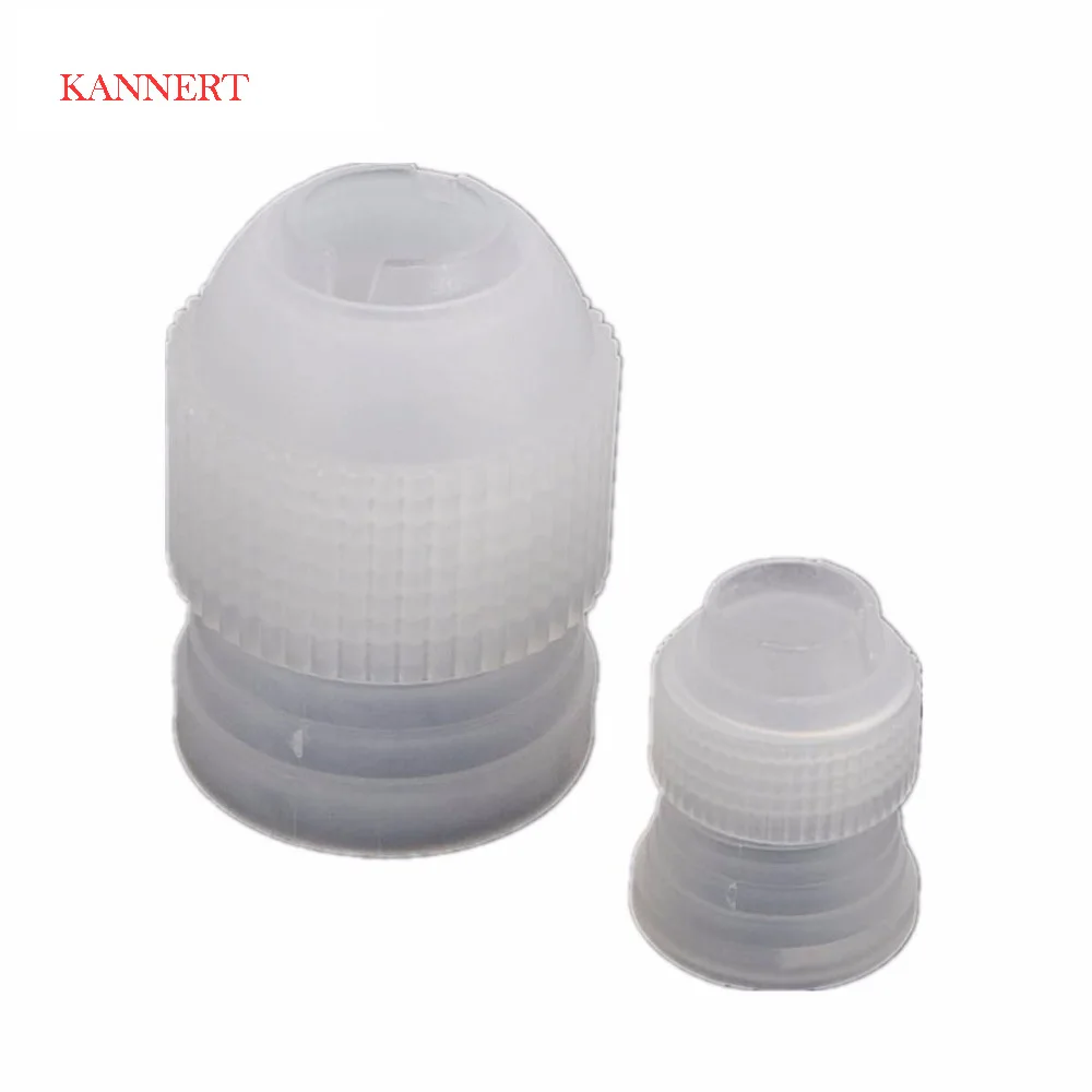 Plastic Icing Couplers small and large Pastry Coupler Baking Cake Decorating Bags Tips Nozzles Adaptor Tools | Дом и сад
