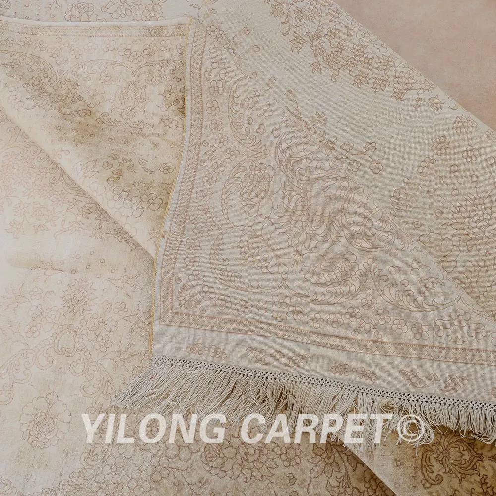 Yilong 6 'x 9' ручной вязки традиционный Vantage ковер бежевый работы турецкие ковры