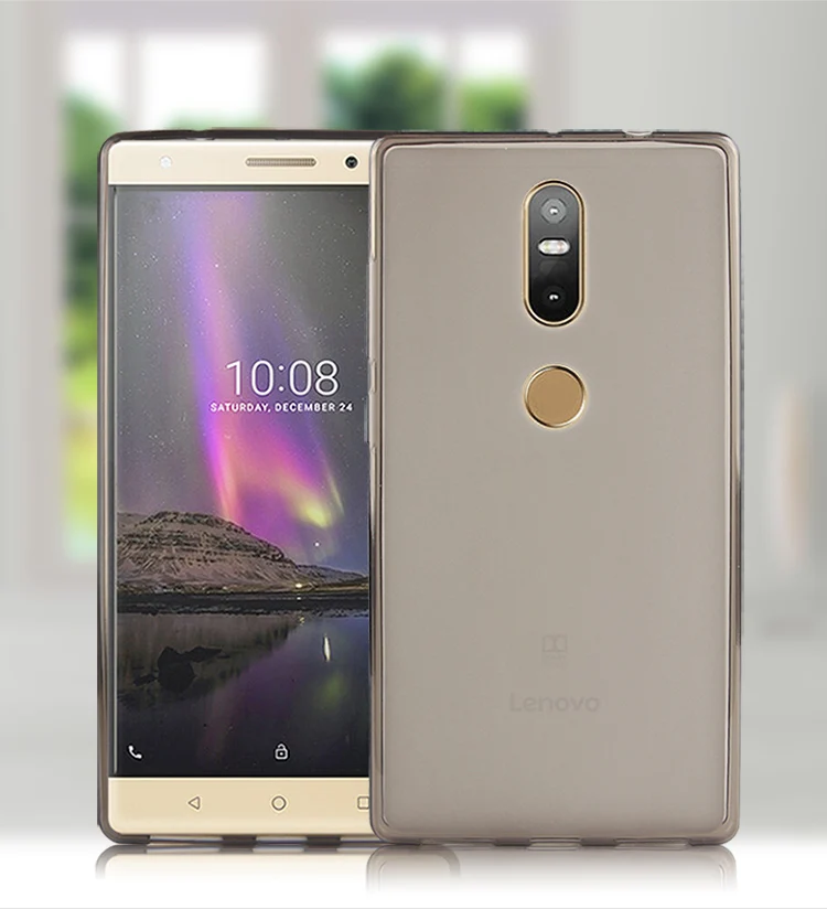 Чехол для мобильного Lenovo Phab 2 Plus 2 плюс кожаный чехол защитный чехол ТПУ телефон оболочки phab2 pb2-670n 6.4 дюймов протектор Мягкий