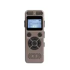 Диктофон V32, сверхдлительное время работы, запись голоса, HD, металлический, портативный, цифровой, запись голоса, MP3, 1536 кбитс, серый