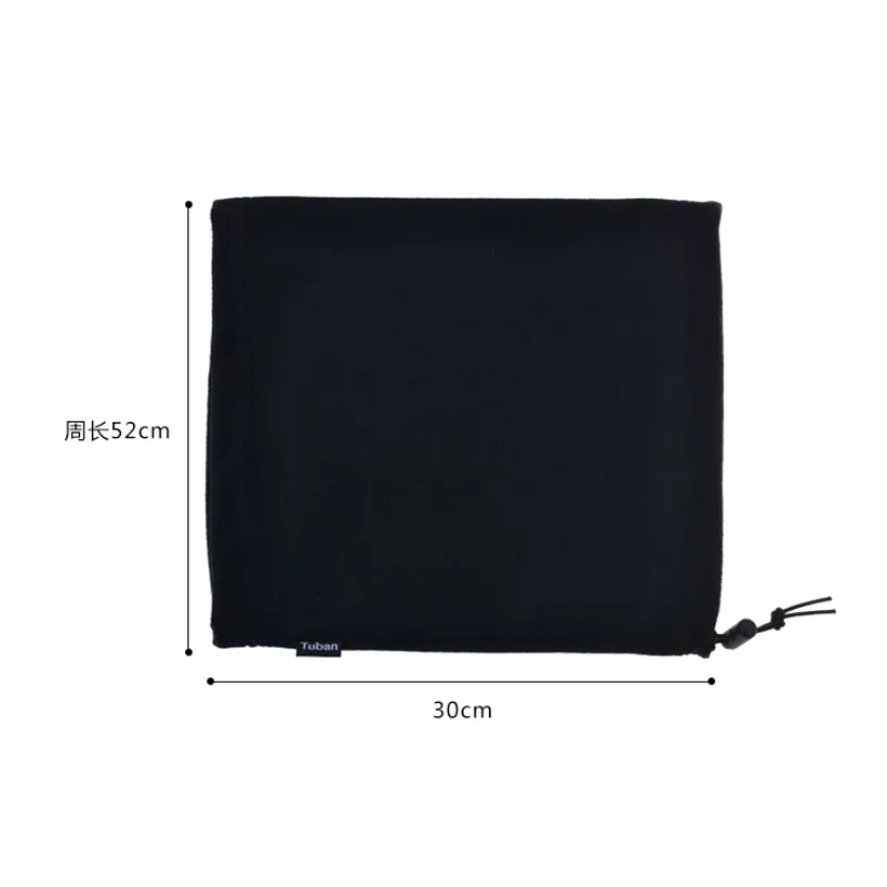 Уличный флисовый воротник шарф с черепахой для езды на велосипеде тяжелый шейный