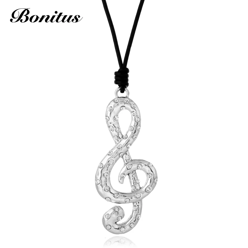 [Ювелирный магазин bonitus] NewArrivalFashion нотописание горный хрусталь крик Длинные