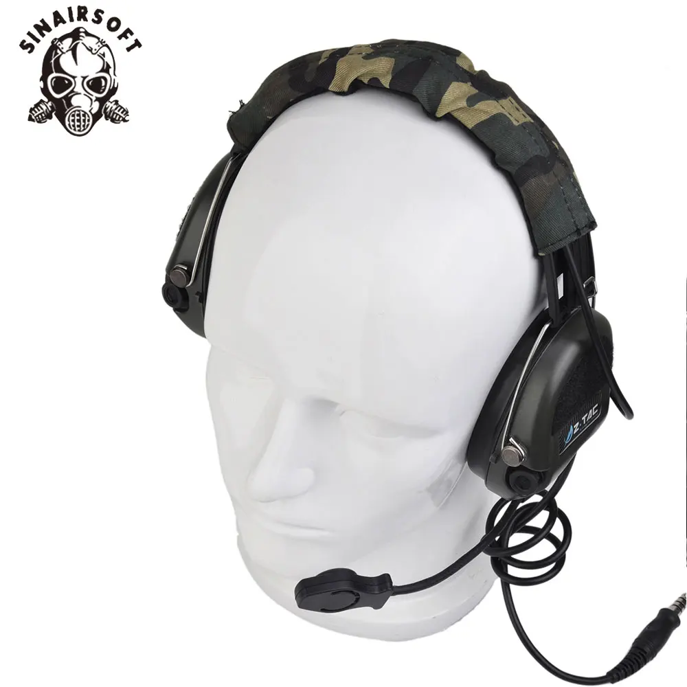 SINAIRSOFT  Z111 Z tactical headset (Official Version) anti-noise headset Sordin Two Way Radios Military Paintball Hunting Head