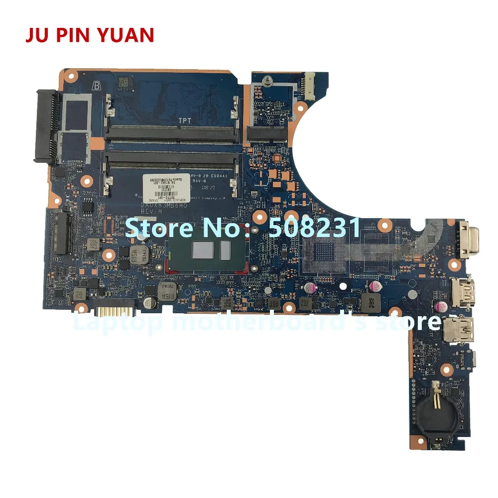 Ju pin yuan 907712-601 907712-001X83 DA0X83MB6H0 материнская плата для ноутбука hp ProBook 450 G4 ноутбук PC I7-7500U полностью протестирована