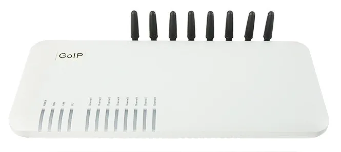 

Goip8 / GSM VoIP GoIP-8 с 8 сим-карты