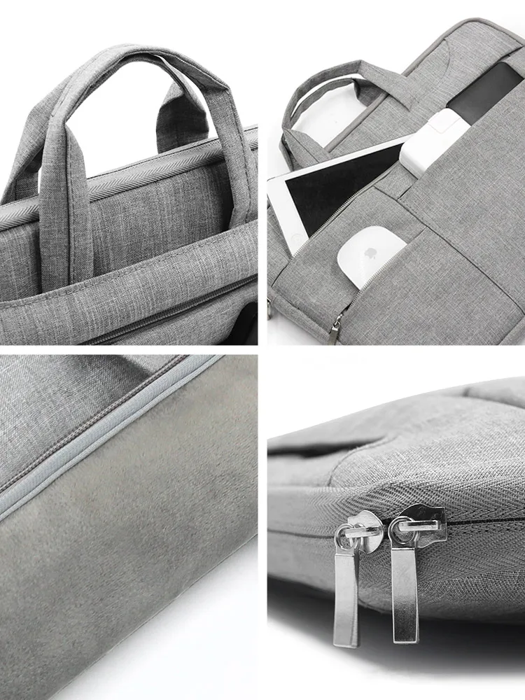 Laptop Bag For Apple MacBook Air Pro Retina 12 13 15 Case Multifunction Sleeve 13.3 14 15.6 inch Cover for Xiaomi Dell HP | Компьютеры и