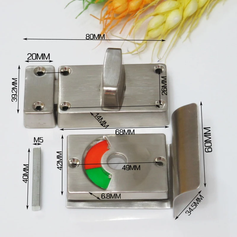 Флюоресцентные перегородки из нержавеющей стали HM110|lock door|lock boltlock partition |