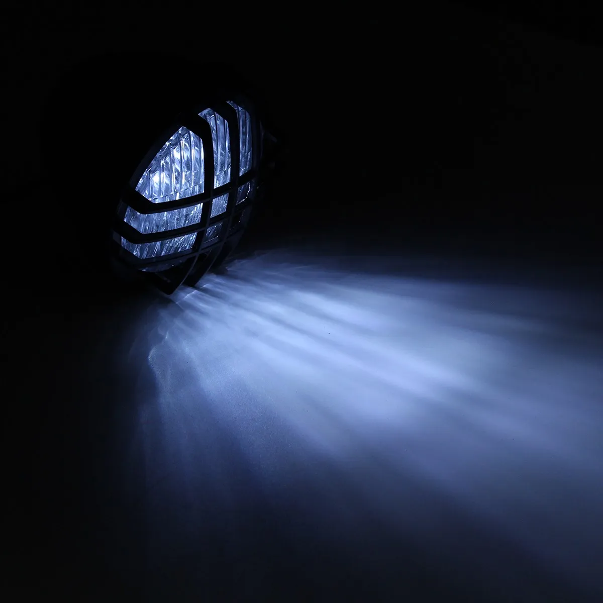 Черная светодиодная фара для мотоцикла 5 дюймов сетка гриля измельчителя