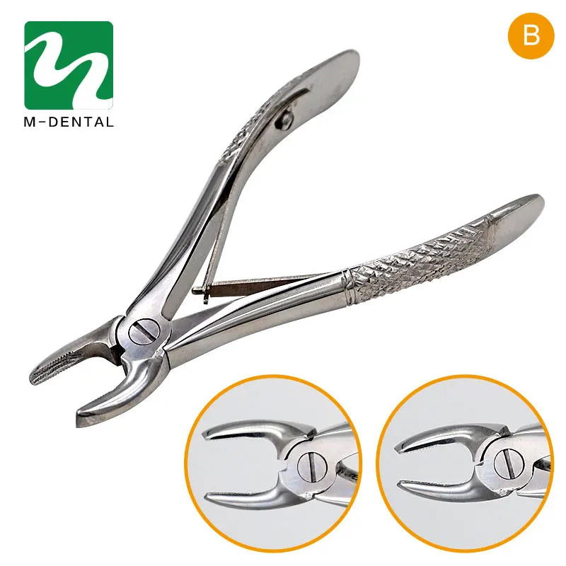 7 шт./компл. зубные щипцы из нержавеющей стали Детские для удаления зубов Набор
