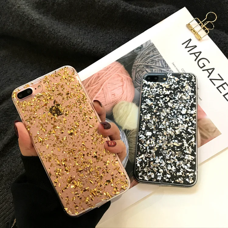 Bing Блестящий Мягкий чехол из ТПУ для iphone xs max xr телефона Модный глянцевый 6 7 8 plus