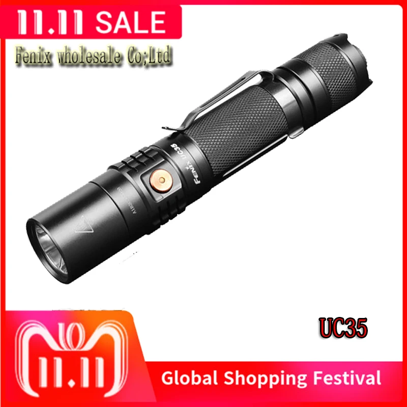 2018 Новый Fenix UC35 V2.0 CREE XP L HI V3 светодиодный фонарик 1000 люмен дальность
