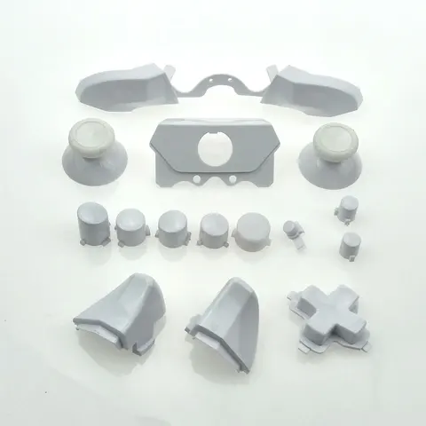 Твердые пусковые кнопки для бампера, сменные Пластиковые и хромированные полные комплекты, D-pad LB RB LT RT Кнопка ABXY для контроллера Xbox One Elite