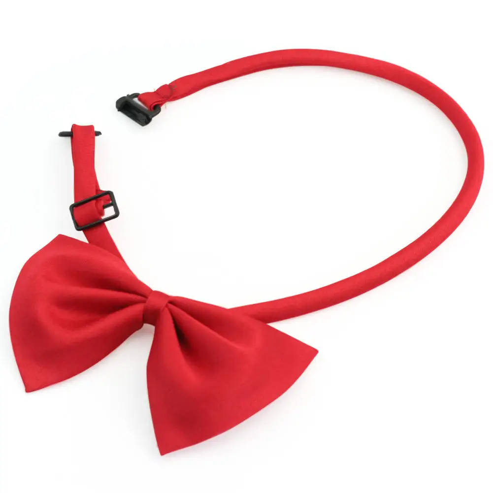 Красный галстук бабочка для смокинга груминга собак кошек домашних животных