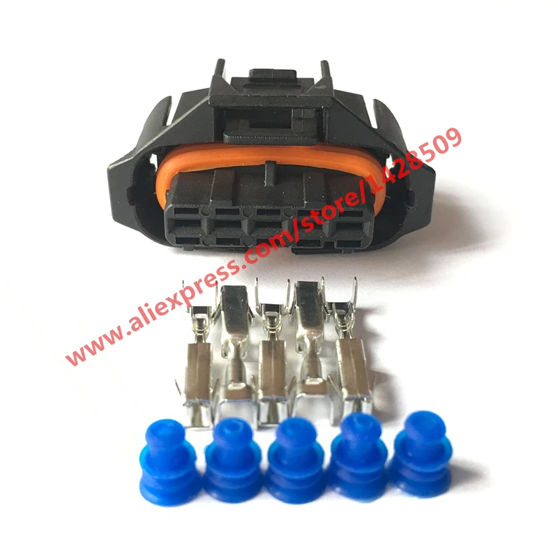 10 комплектов 5 контактное гнездо Водонепроницаемый автомобильный разъем МАФ