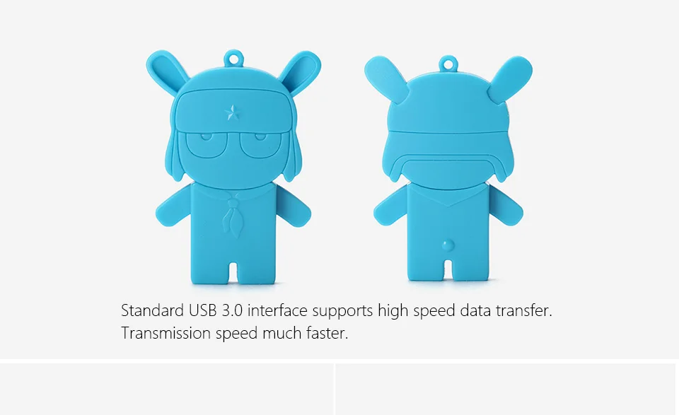 Drea Mi Оригинал Сяо кролик Банни 16/32 ГБ USB 3.0 2 в 1 cro USB/usbflash привод для мобильного