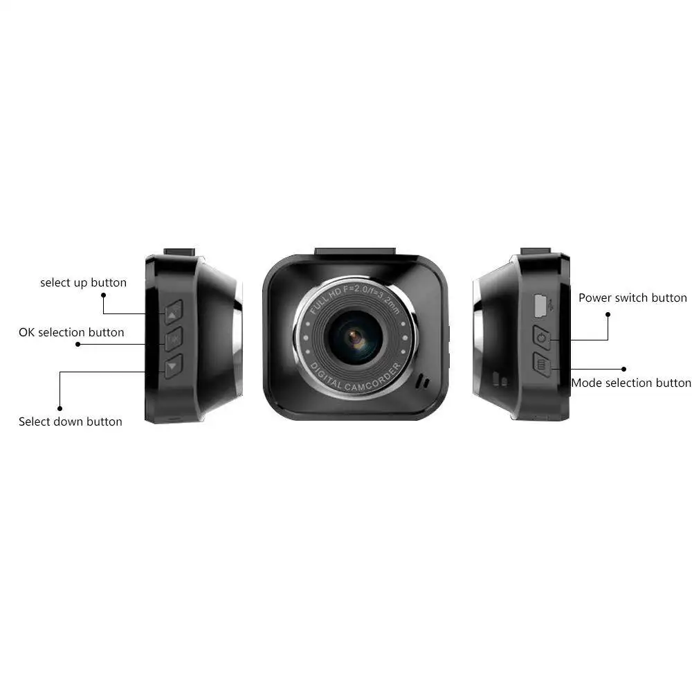 Dash Cam 1080 P Full HD мини автомобиль DVR рекордер WiFi резервная камера для автомобилей