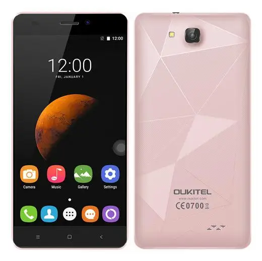 In Stock Oukitel C3 5.0&quot HD IPS MTK6580 Quad Core Mobile Cell Phone android 6.0 1GB RAM 8GB ROM 8.0MP GPS Dual Sim 3G Smartphone |